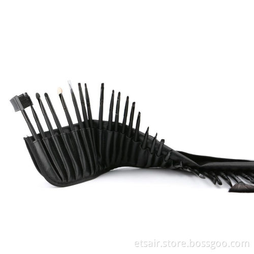 Manufacturing Facial 32 Black Makeup Brush Use For Women &Lady